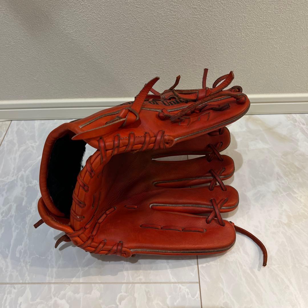 硬式オーダー内野用グローブ