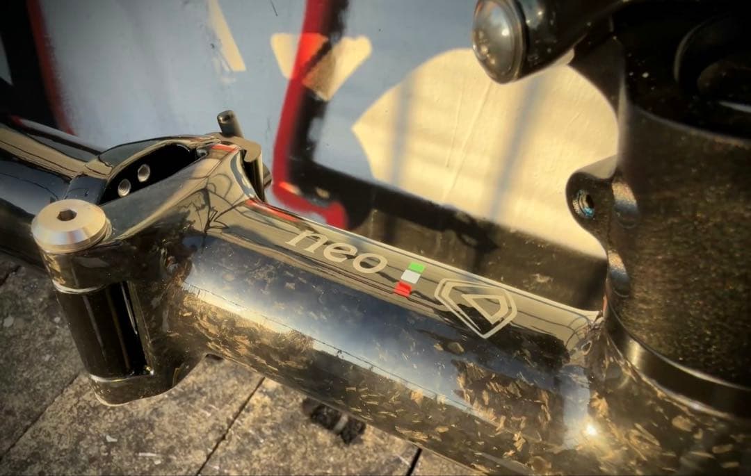 希少フルカーボンフレーム電子変速 brompton同類16インチ折りたたみ自転車