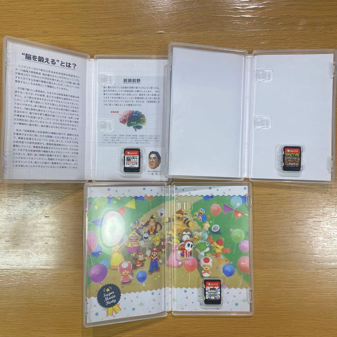 Nintendo Switch カセット3種