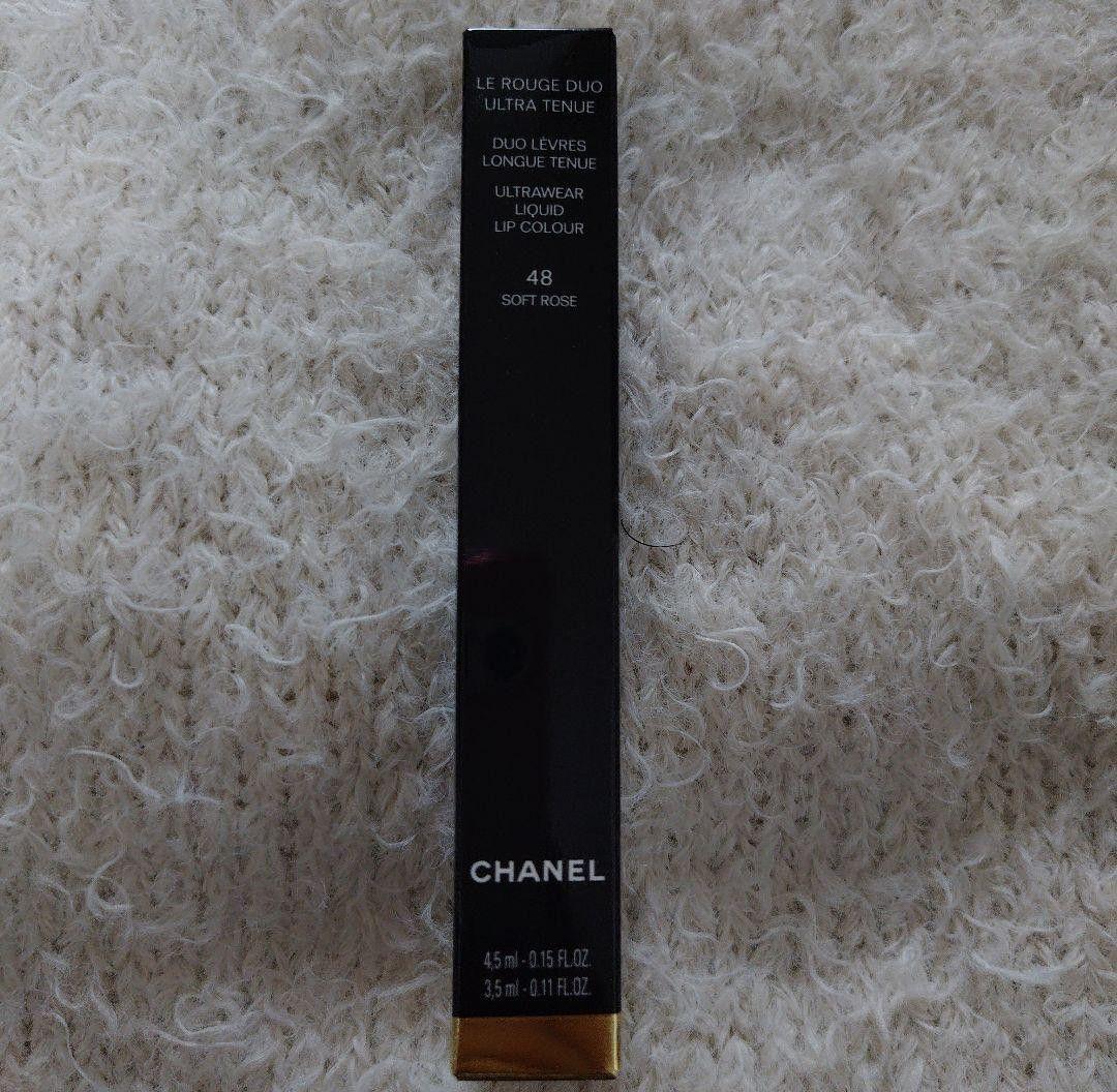 CHANEL ル ルージュ デュオ ウルトラ トゥニク48ソフトローズ