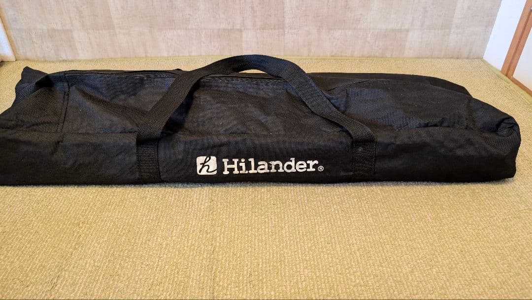 Hilander　ウッドロールトップテーブル　90X60　美品
