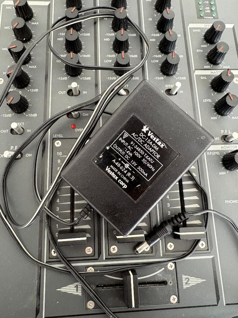 Vestax ベスタクス PMC-17A DJミキサー 動作品