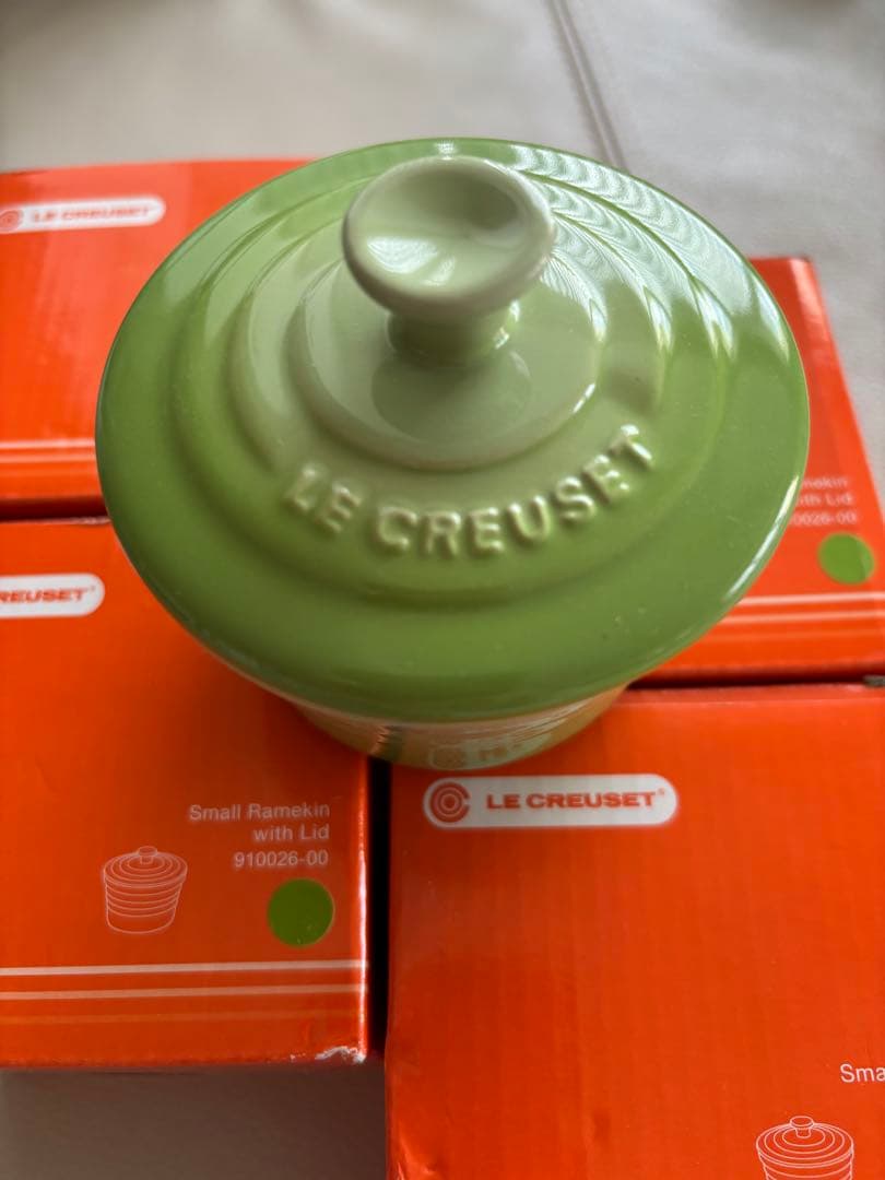 Le Creuset ル・クルーゼ ミニココット　４つ　ペパーミントグリーン