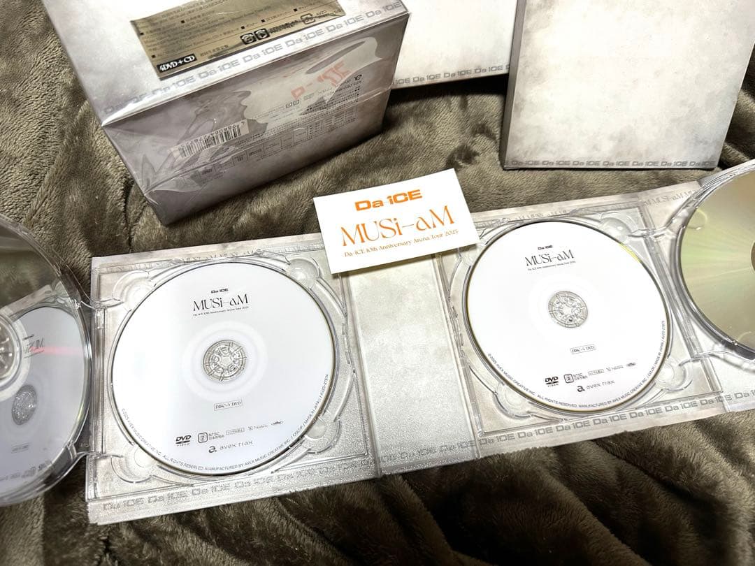 Da-iCE 10th Anniversary Tour 4DVD+CD 豪華盤
