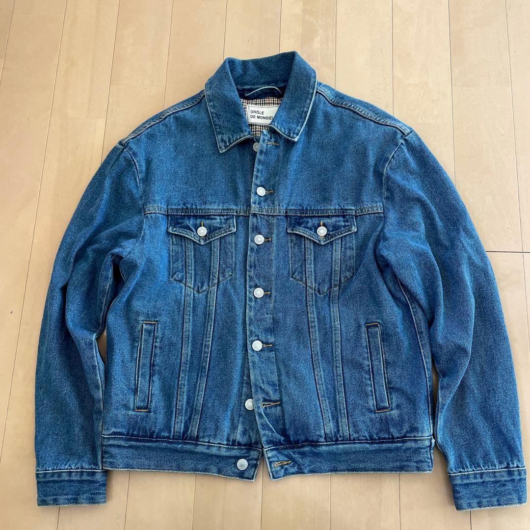 美品！DROLE DE MONSEUR クラシック デニムジャケット ドロールド
