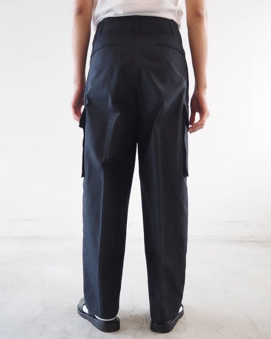 パンツ blurhms Drill Chambray SuperWide6PSlacks
