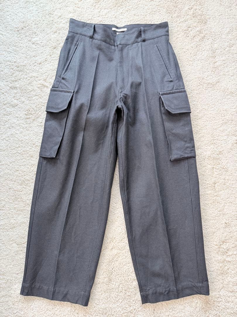 パンツ blurhms Drill Chambray SuperWide6PSlacks