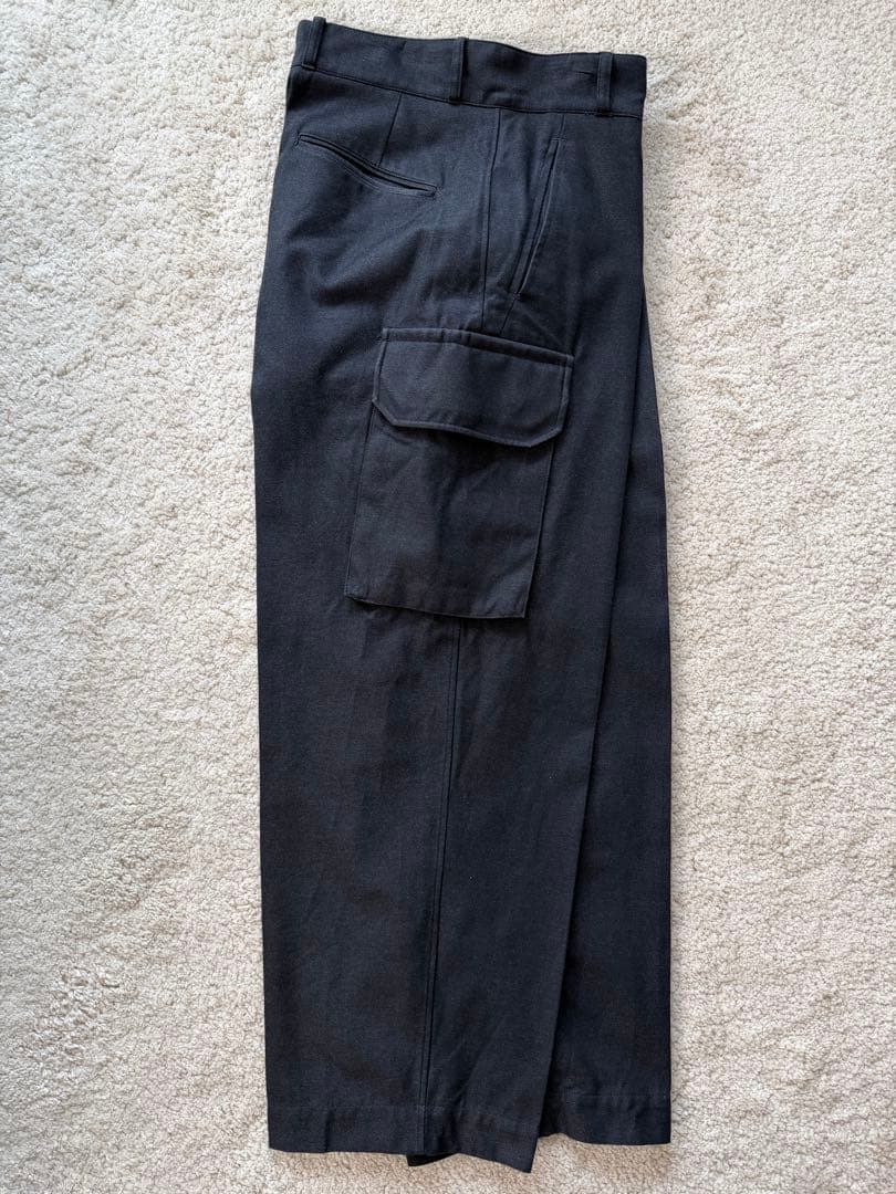 パンツ blurhms Drill Chambray SuperWide6PSlacks