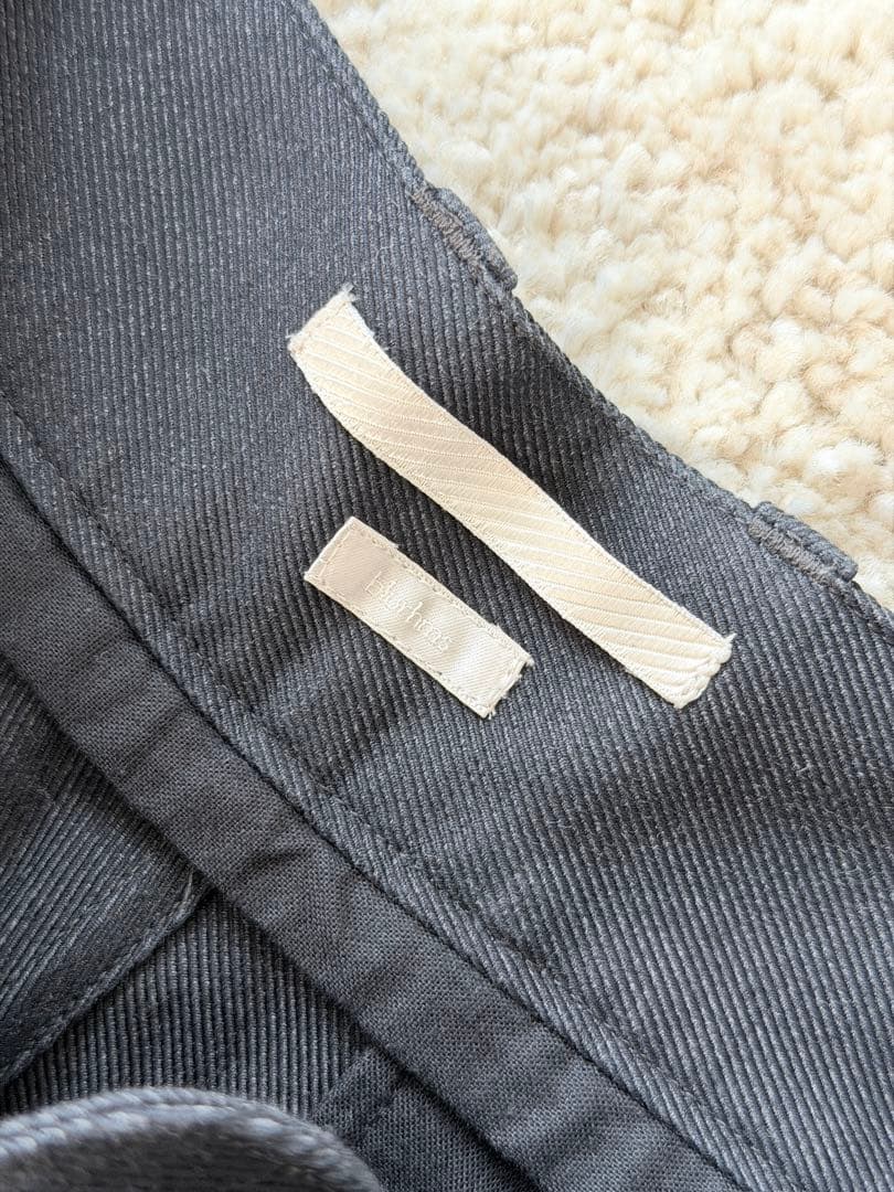 パンツ blurhms Drill Chambray SuperWide6PSlacks