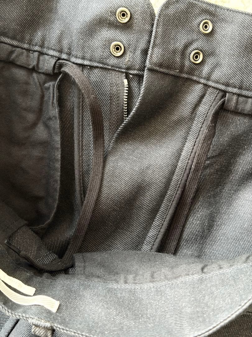 パンツ blurhms Drill Chambray SuperWide6PSlacks