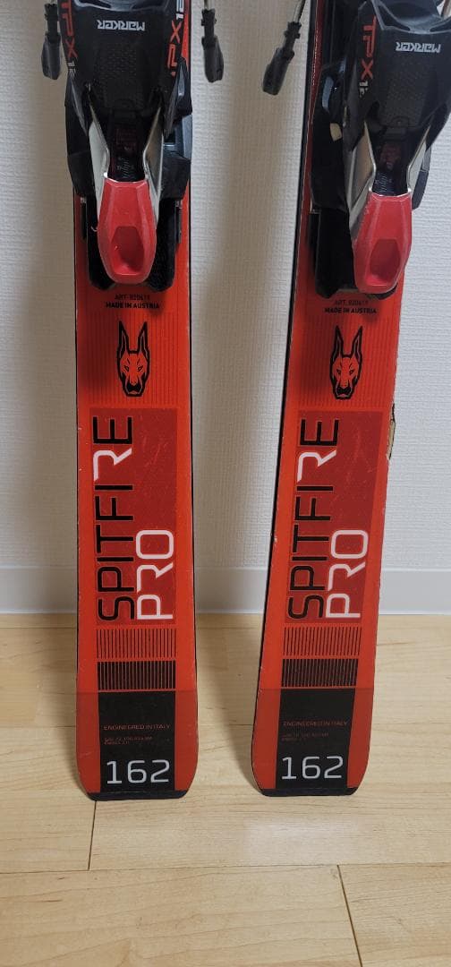 【値下げしました。】ノルディカ ドーベルマン SPITFIREPRO　スキー板