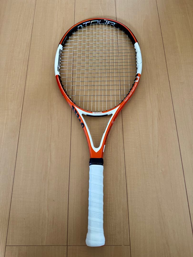 限界価格 極めて美品 Wilson ntour 105グリップ3