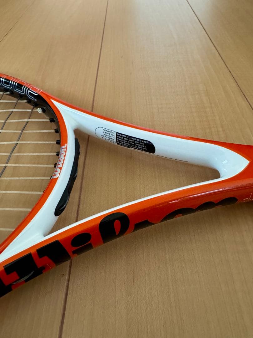 限界価格 極めて美品 Wilson ntour 105グリップ3