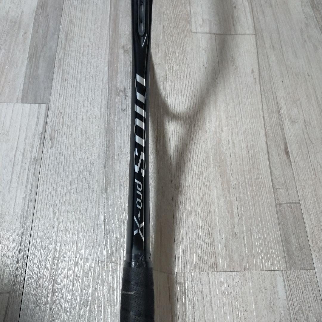 ソフトテニスラケット DIOS pro-X トゥルーブラック 限定カラー