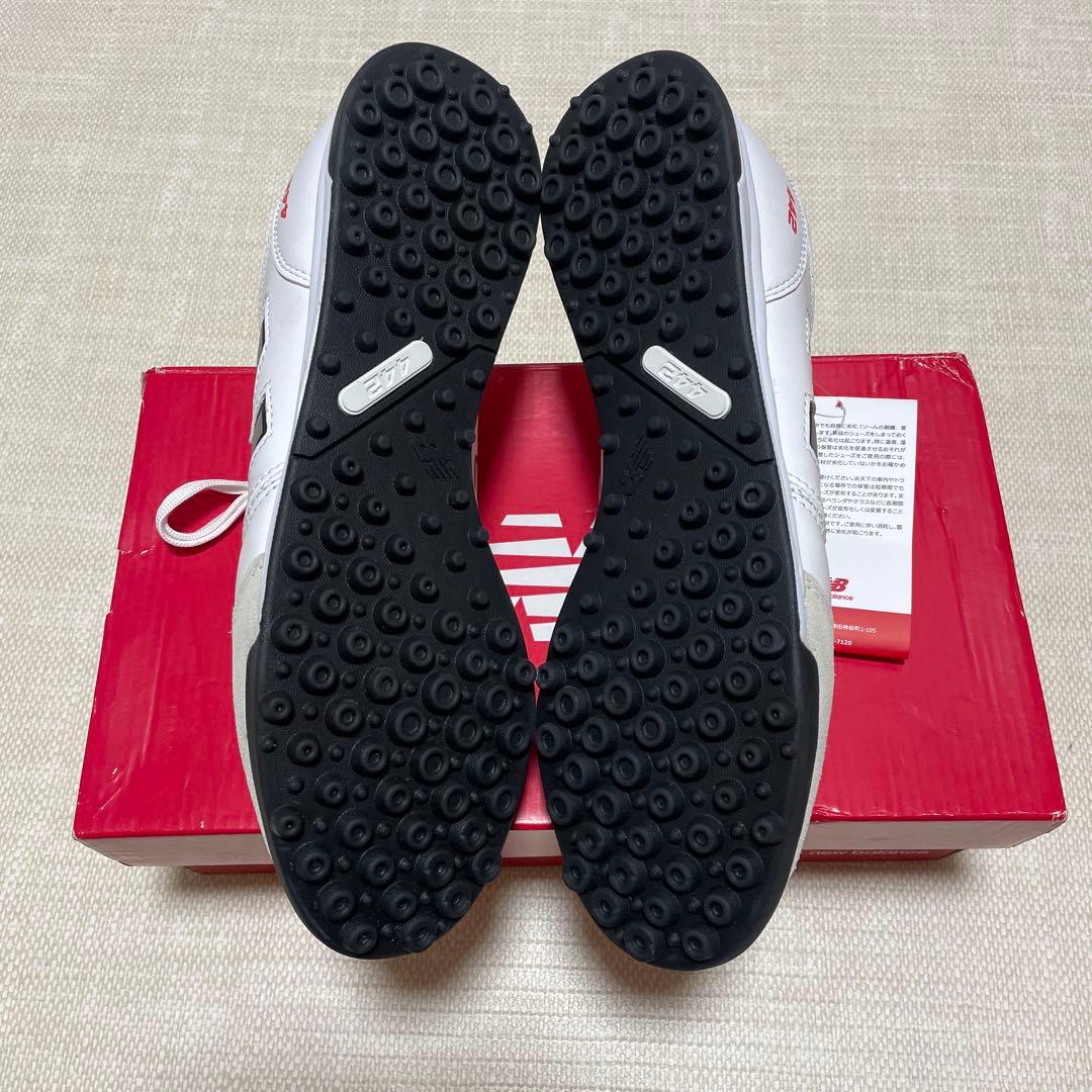 [新品]27cm NEW BALANCE 442 TEAM TF トレシュー 白