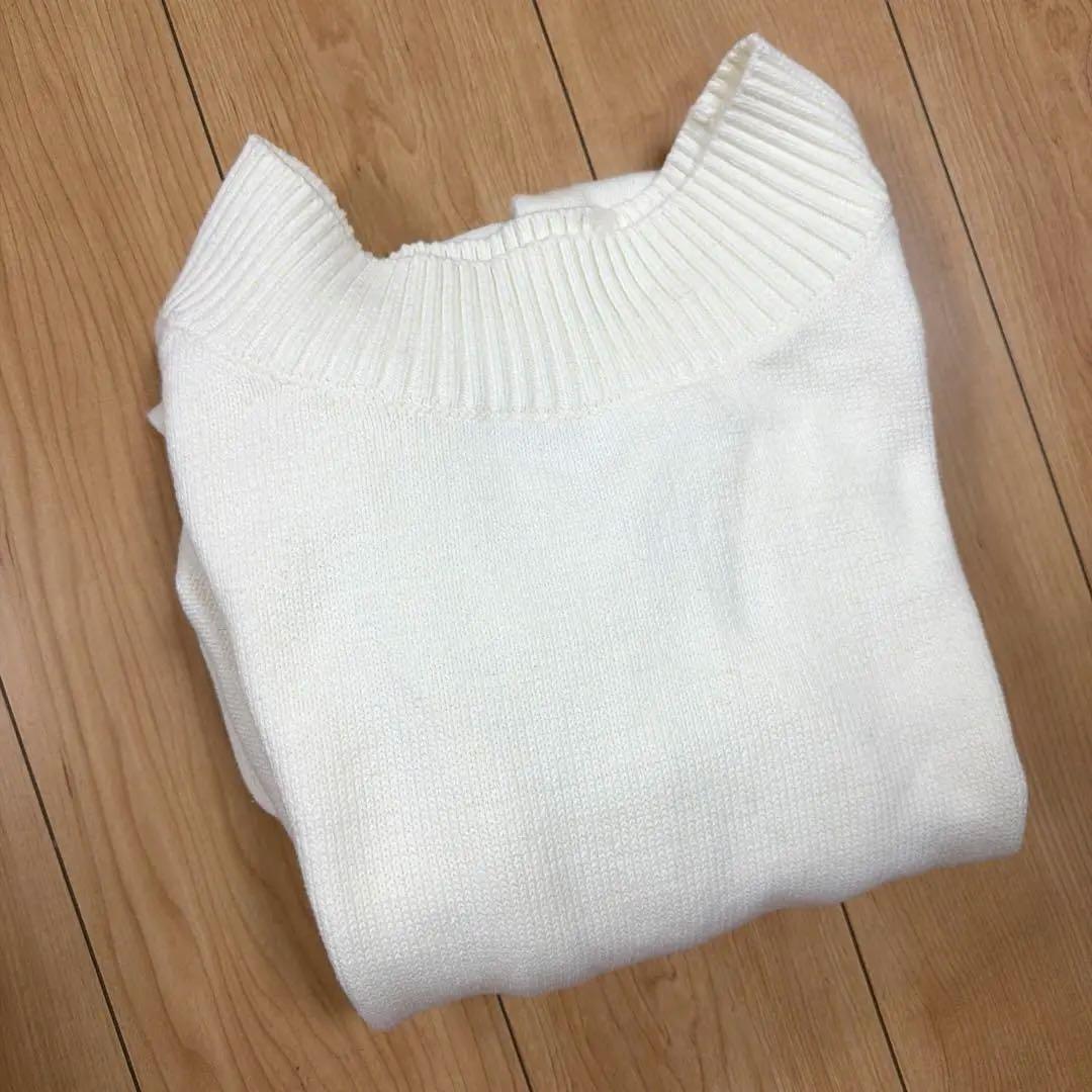 【お値下げ】Loungedress ラウンジドレス　ハイスリットニットワンピース