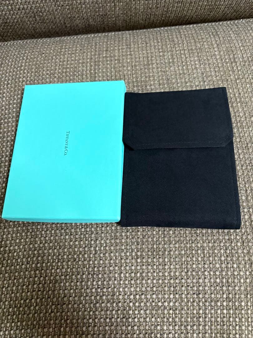 正規品希少品ティファニー ハードウェア ネックレス　ケース空箱（ミニ）