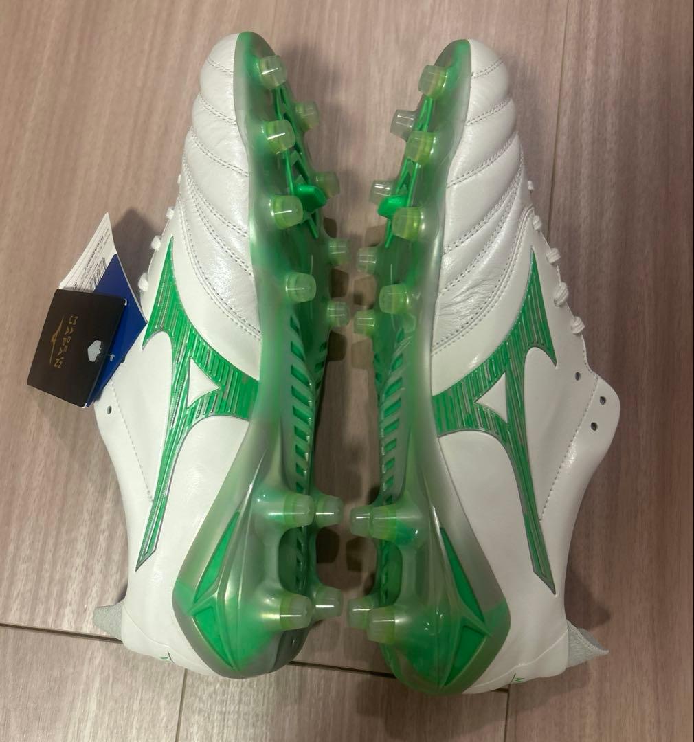 【新品未使用】MIZUNO MORELIA NEO Ⅳ JAPAN ミズノ白緑