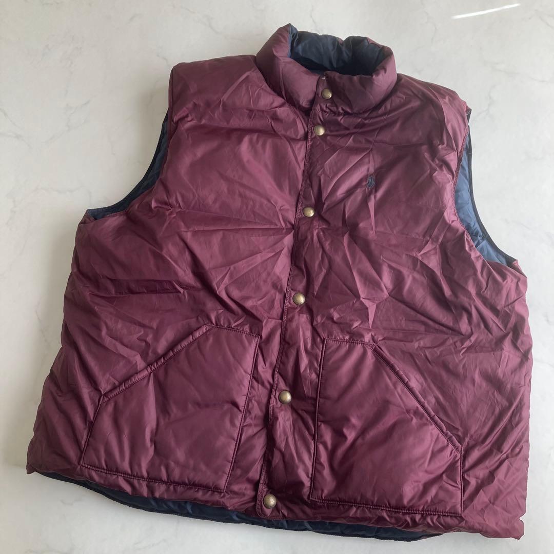 Ralph Lauren リバーシブル　ダウンベスト 　XXL