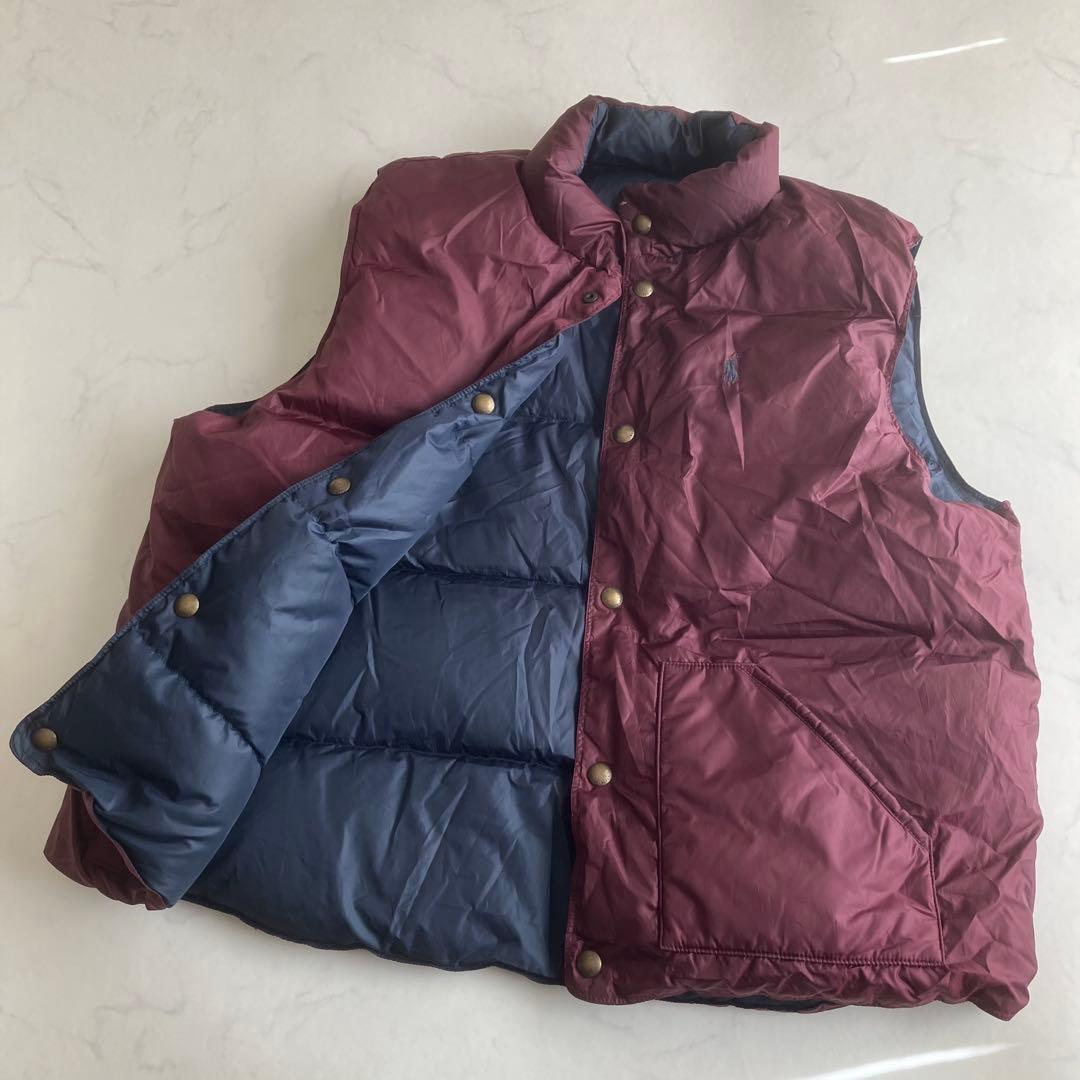 Ralph Lauren リバーシブル　ダウンベスト 　XXL
