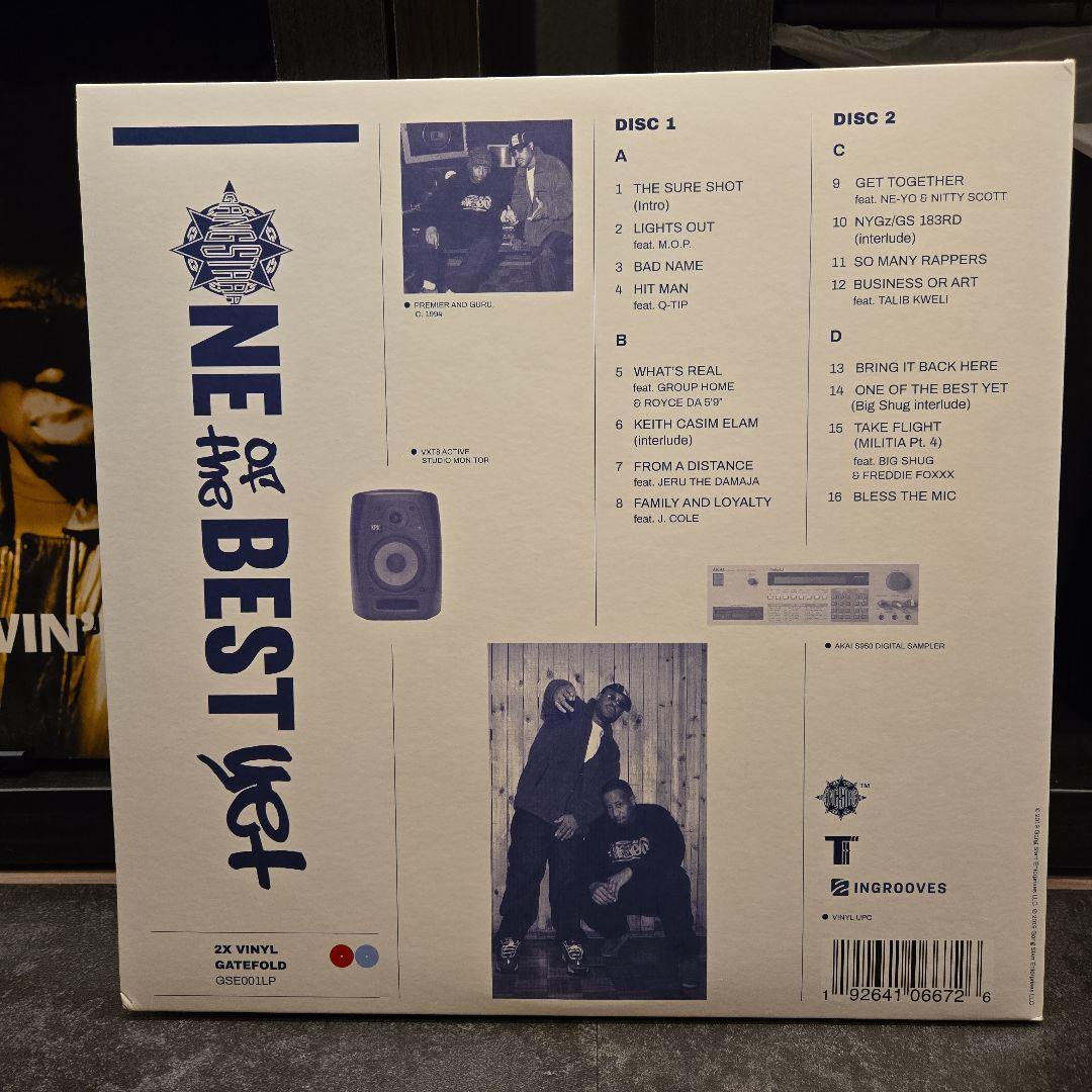 Gang Starr One of the Best Yet 二枚組レコード