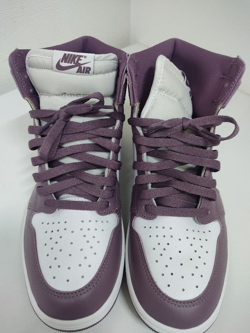 Air Jordan ハイカット シューズ パープル/ホワイト　未使用