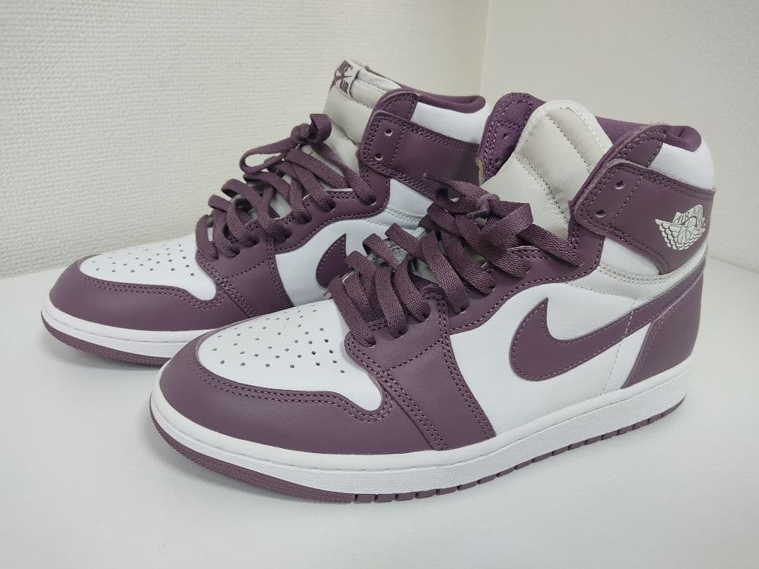 Air Jordan ハイカット シューズ パープル/ホワイト　未使用