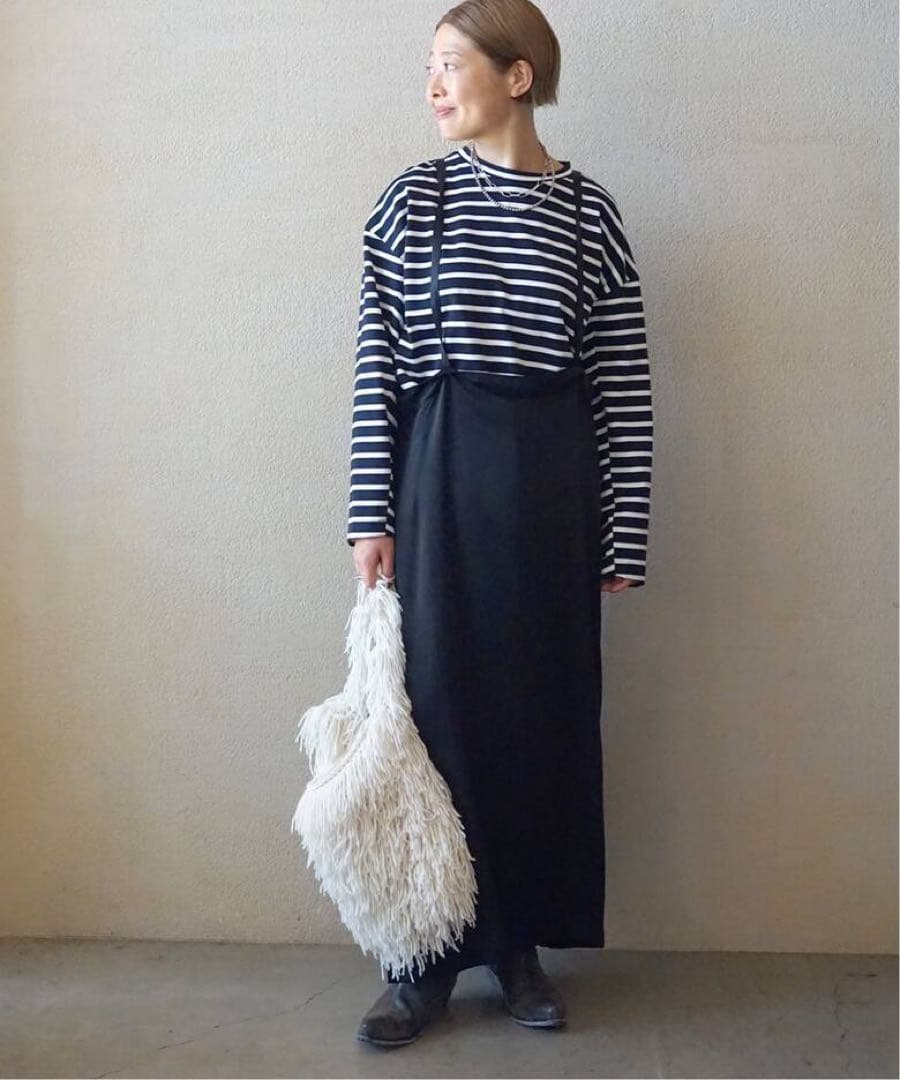 journal standard luxe キュプラタフタフリーフェイワンピース