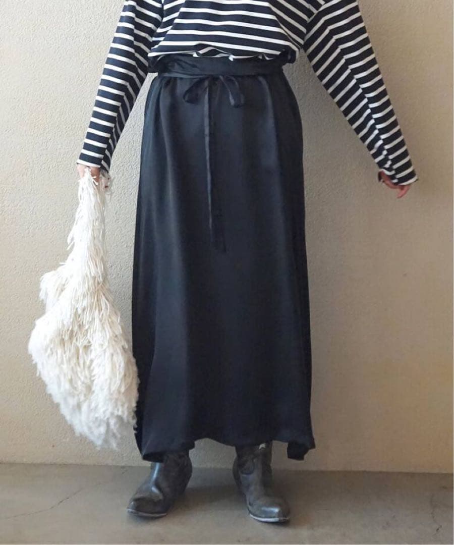 journal standard luxe キュプラタフタフリーフェイワンピース