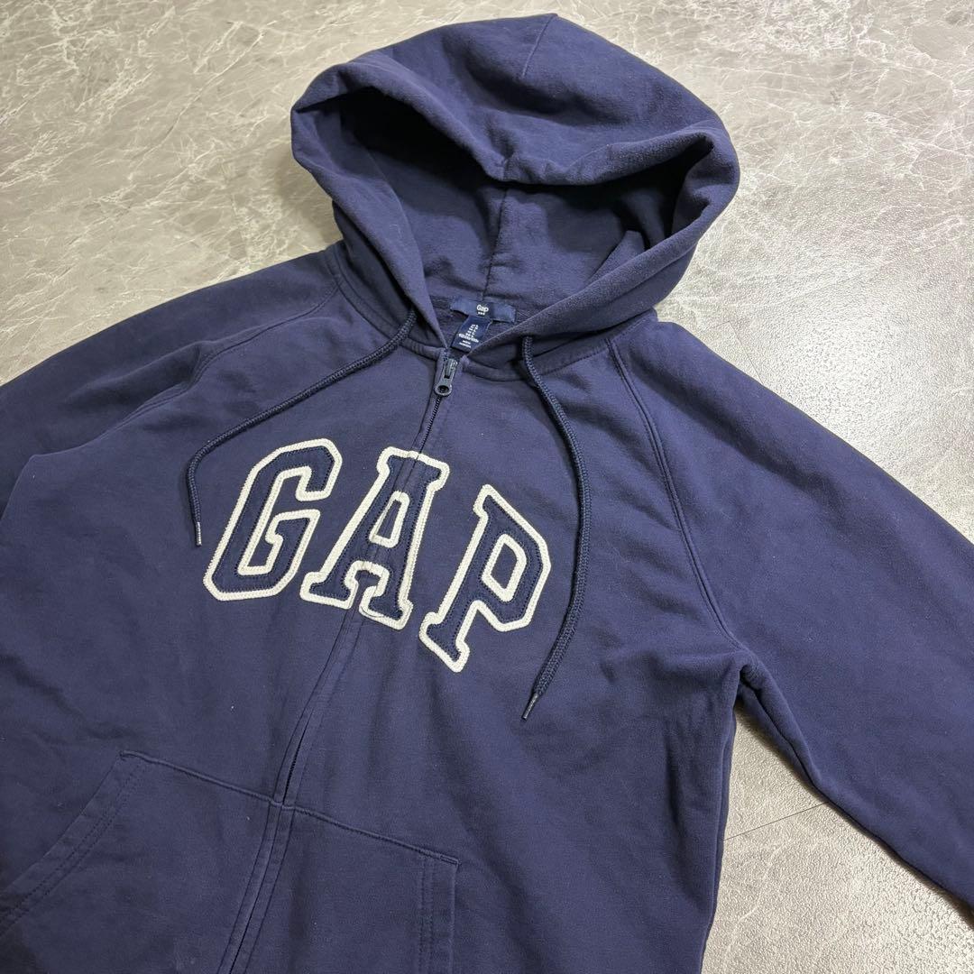 GAP archive 00's ジップパーカー　y2k 短丈　パーカー