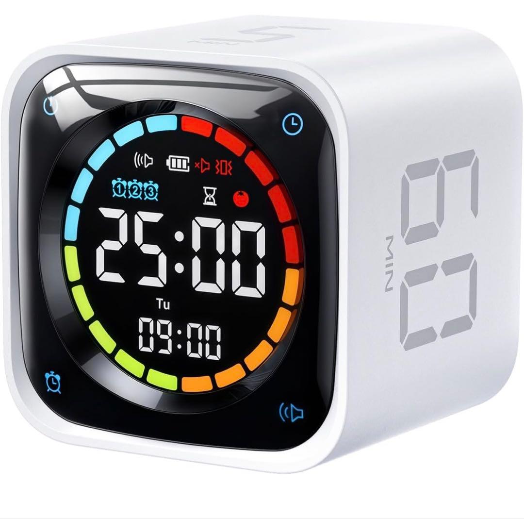 送料無料　新品 Ticktime ポモドーロタイマー TK3 キューブタイマー