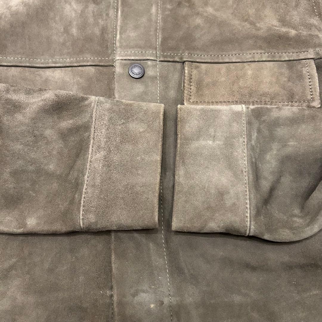 Paul Smith 22AW ゴートレザー シャツブルゾン　M ヤギ　スエード