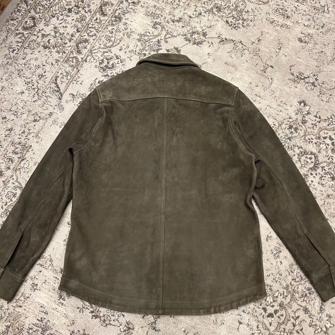 Paul Smith 22AW ゴートレザー シャツブルゾン　M ヤギ　スエード