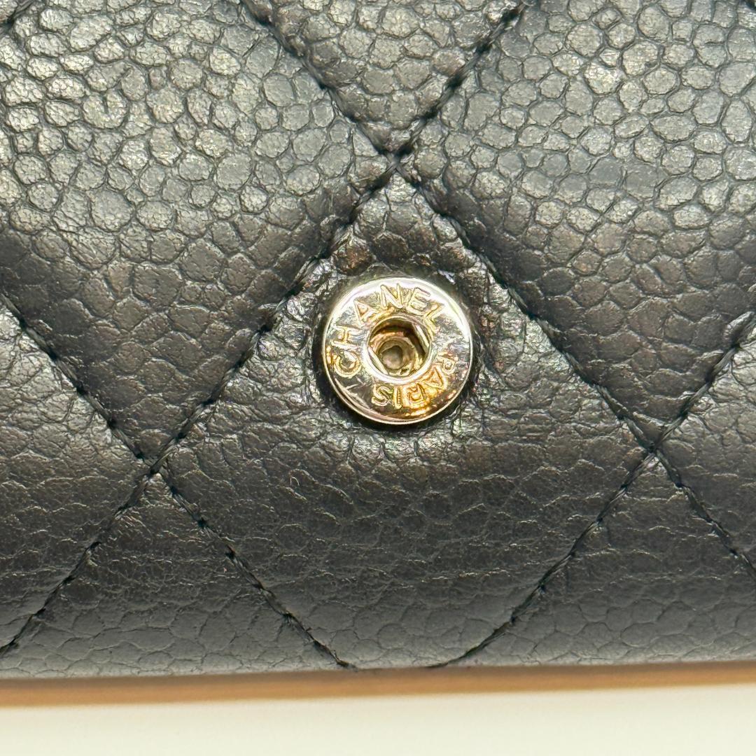 CHANEL シャネル マトラッセ クラシック キーケース キャビアスキン