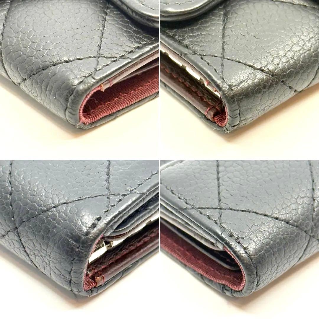 CHANEL シャネル マトラッセ クラシック キーケース キャビアスキン