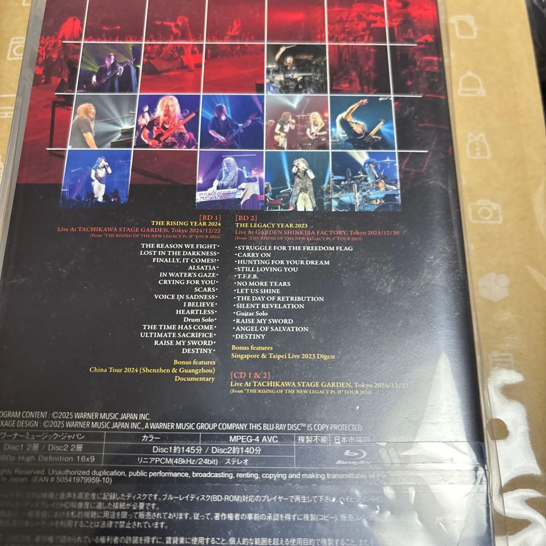GALNERYUS/THE RISING OF THE NEW LEGACY〈…