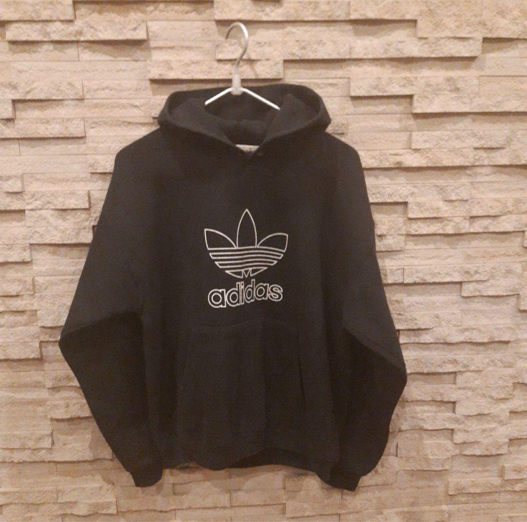 adidas90s,アディダスオリジナルスパーカースウェット万国旗タグ　USA製