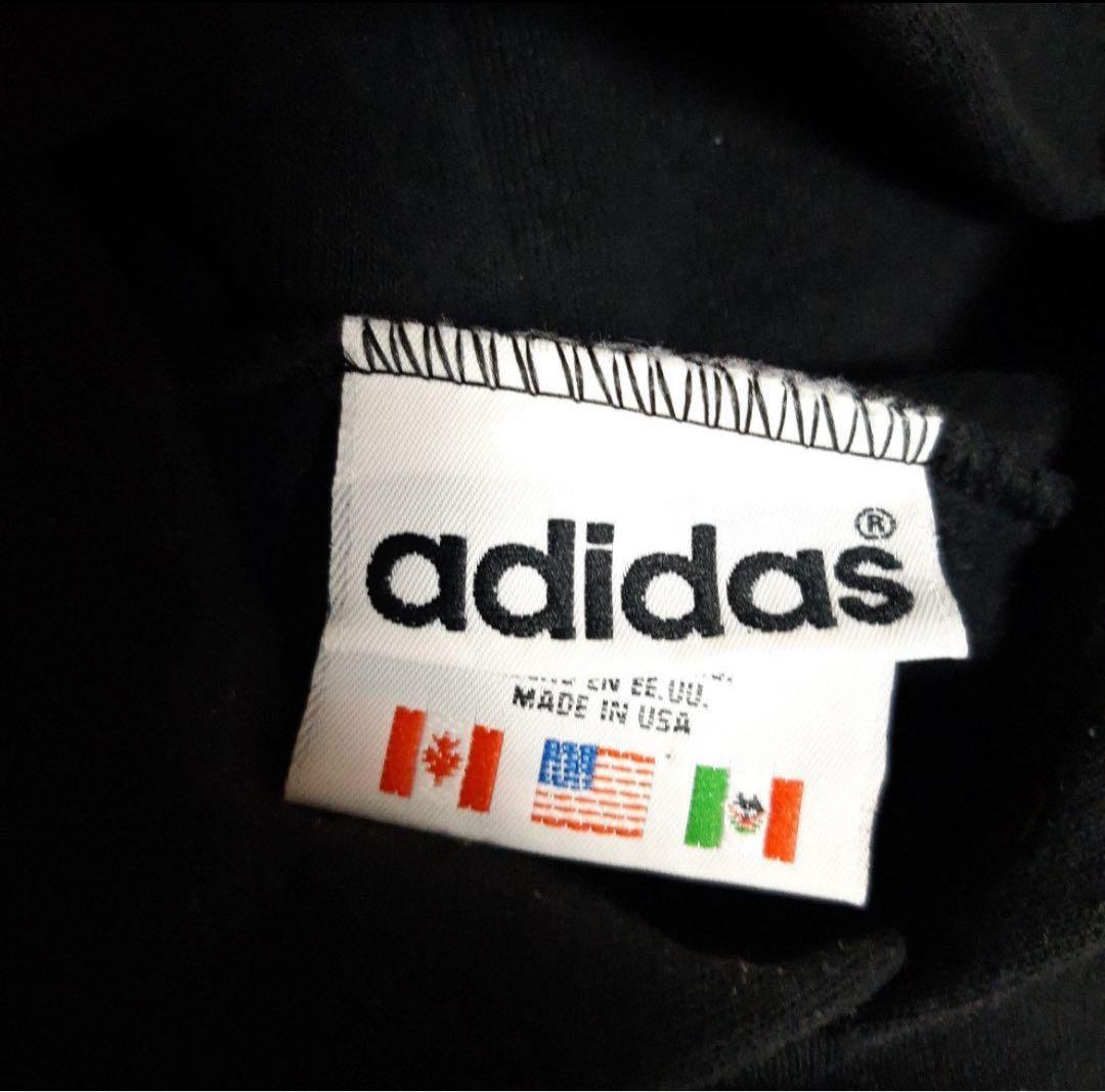 adidas90s,アディダスオリジナルスパーカースウェット万国旗タグ　USA製