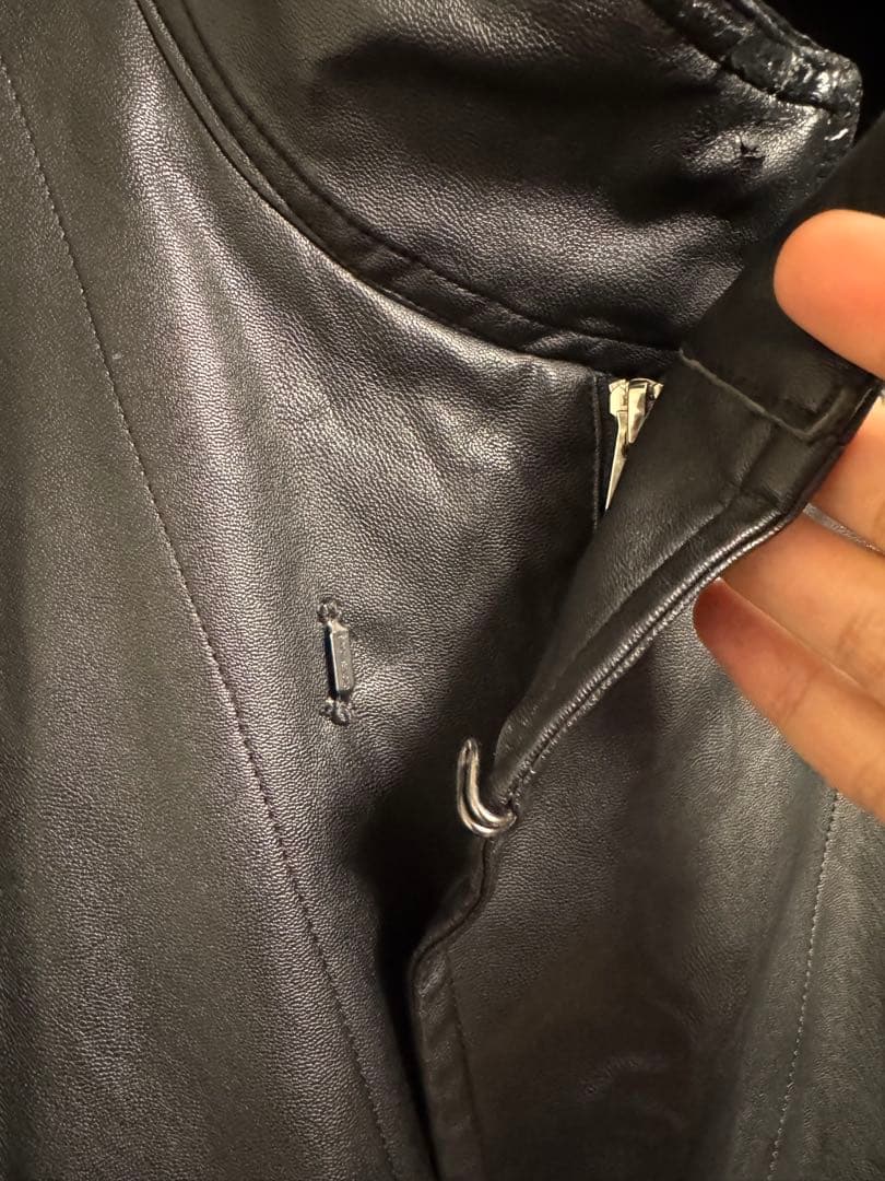 ヒ*キ様 stein 20AW FAKE LEATHER JACKET Mサイズ