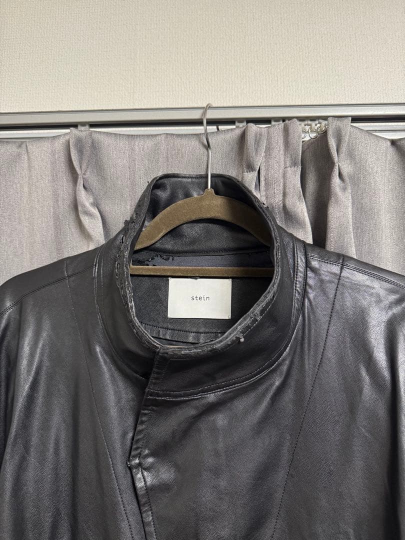 ヒ*キ様 stein 20AW FAKE LEATHER JACKET Mサイズ