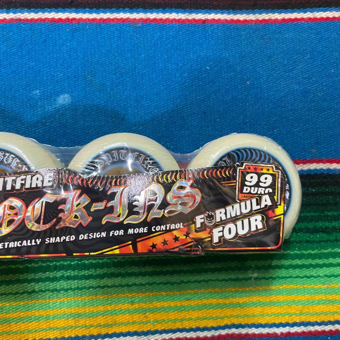 SPITFIRE LOCK-INS スケートボードウィール 4個セット52mm