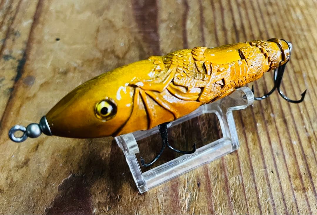芸術品　ハンドメイド　トップウォータールアー OLD