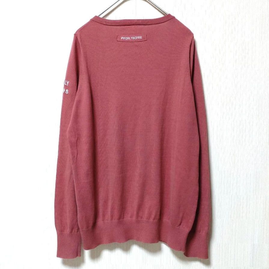 PEARLY GATES レディース ゴルフ Vネックニット サイズ1(M)