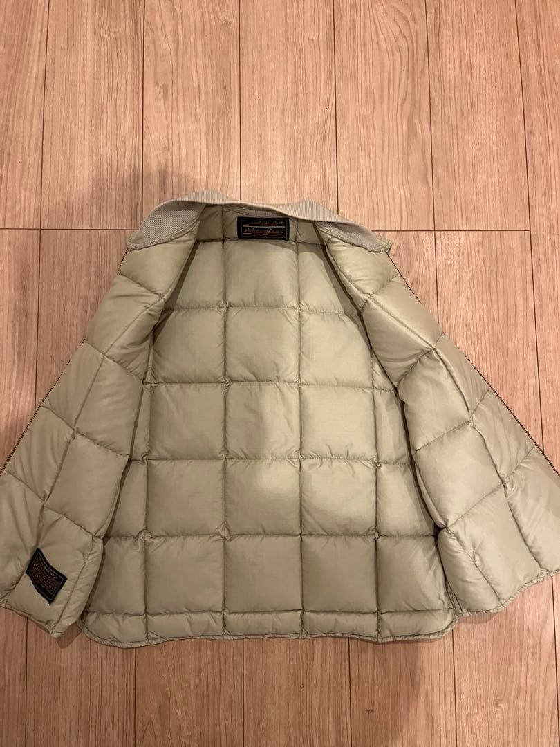 美品　エディバウアー　柴田ひかり　ダウンベスト　黒タグ　Eddie Bauer