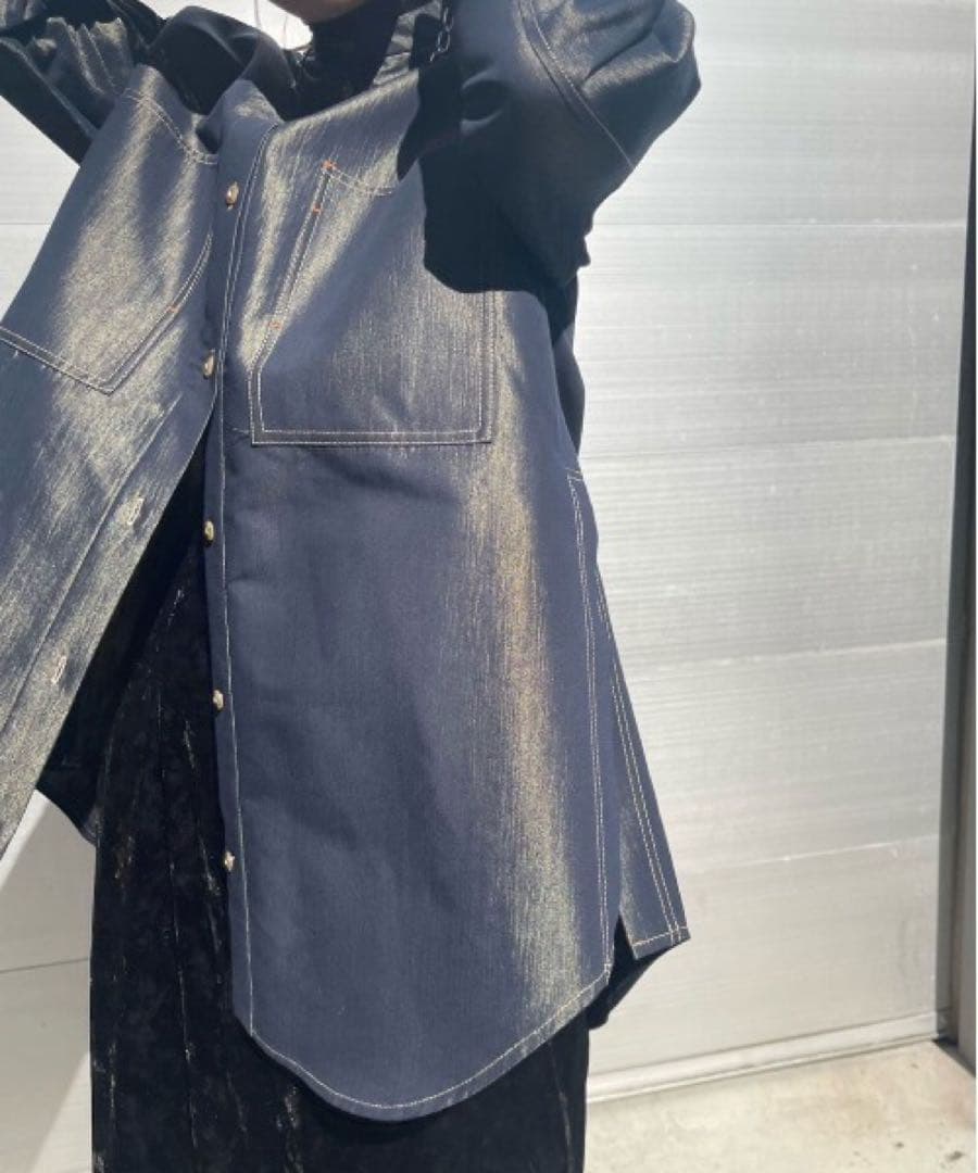 トップス BRIGHT OVER SHIRT