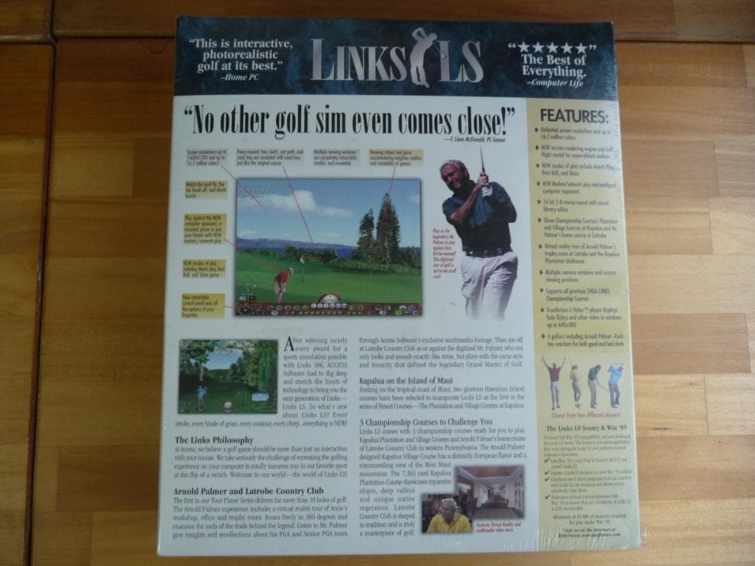 ＬＩＮＫＳ　ＬＳ新品未使用品　マウイ島kapalua 1997年バージョン