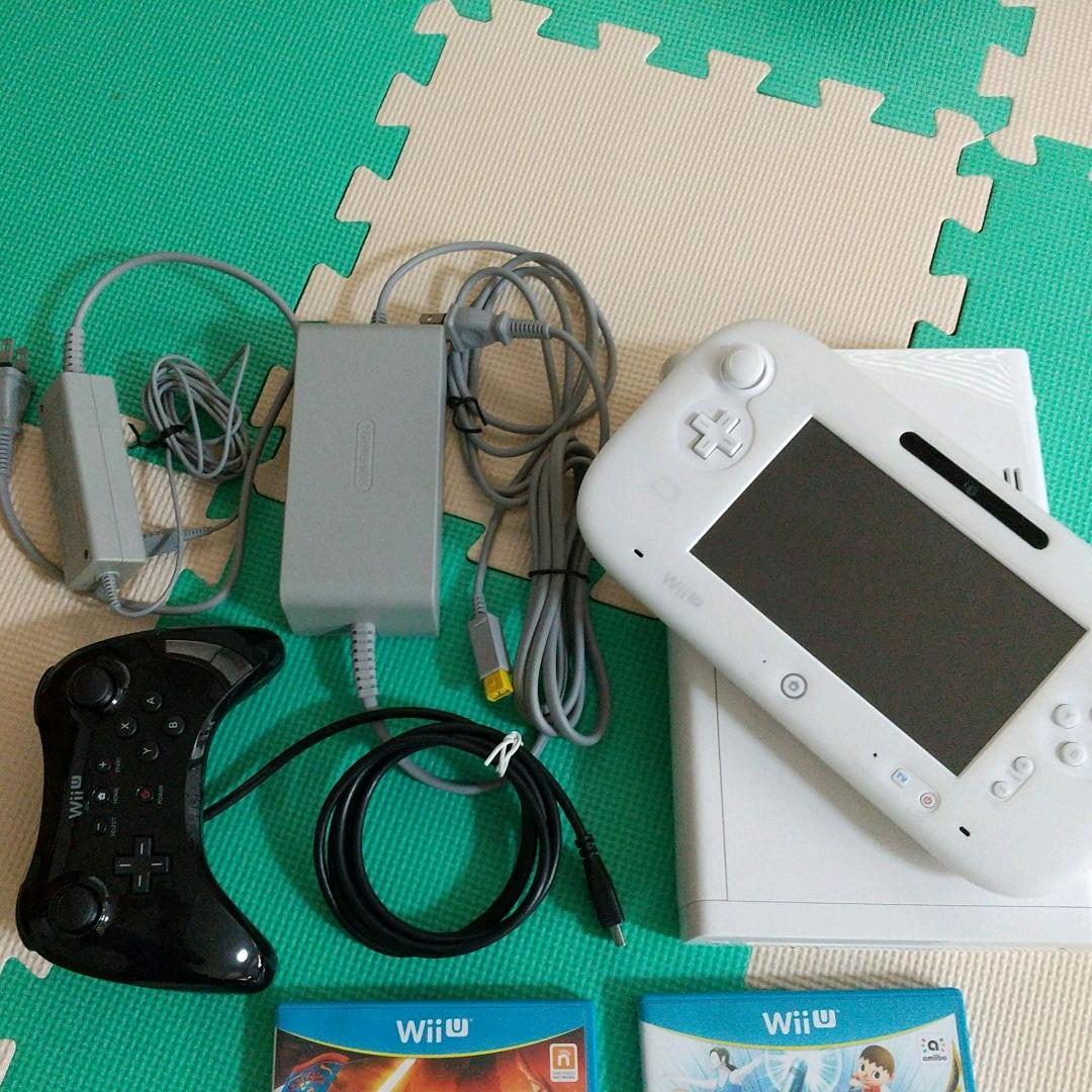 WiiU本体 ソフト二本セット