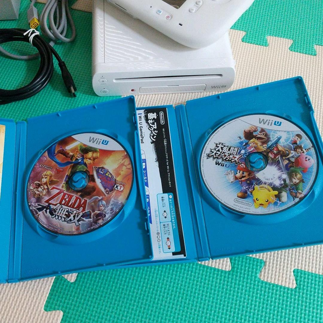 WiiU本体 ソフト二本セット