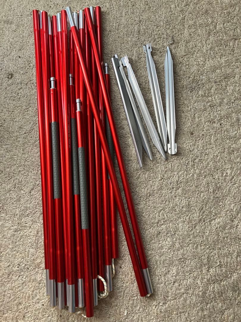 モンベル ステラリッジテント2型 旧型 フライもセットで付属