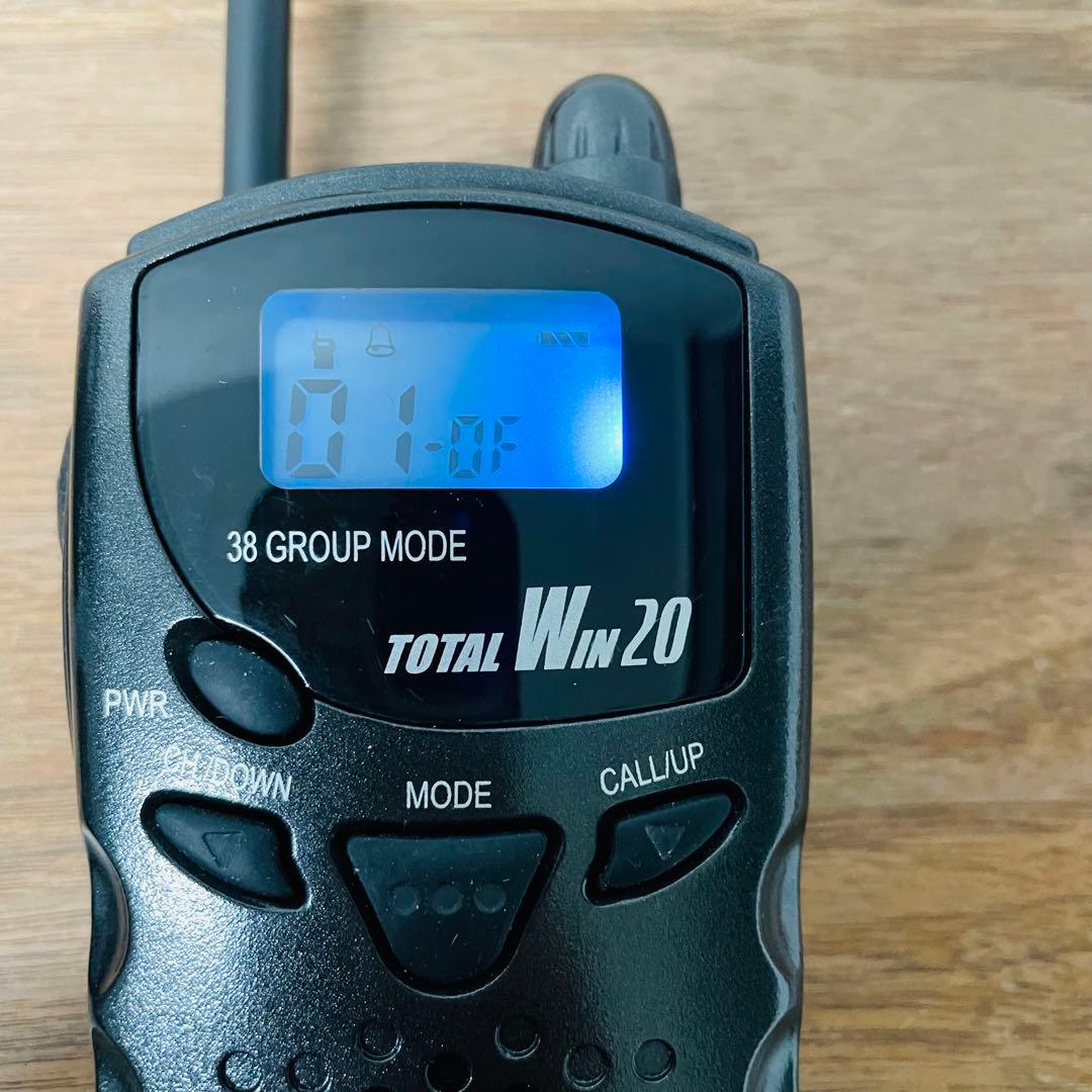 トランシーバー TOTALWIN T-707　4台セット　動作良好
